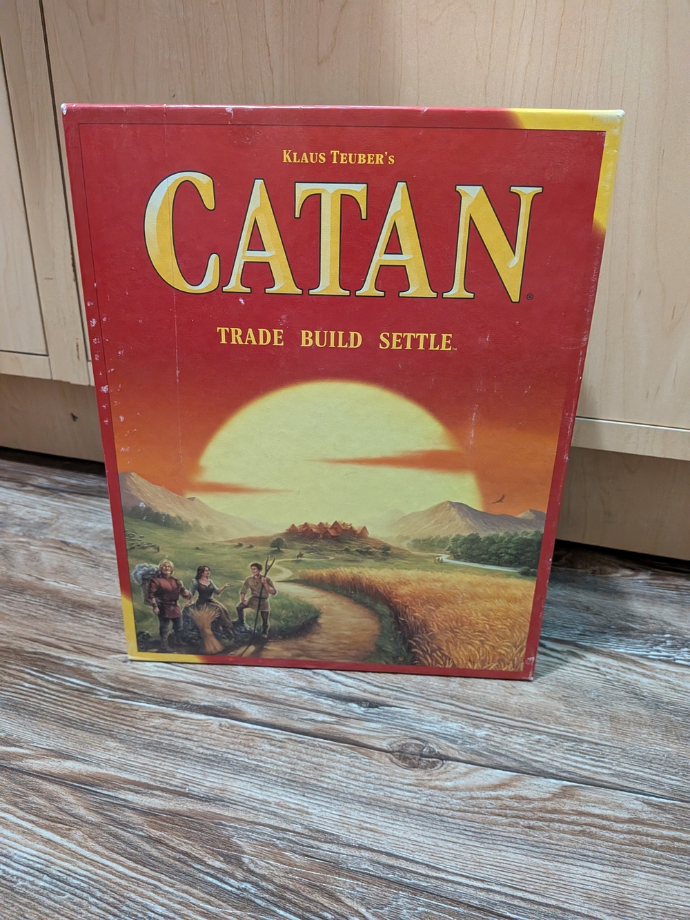 Settlers Of Catan Trade Build Settle Board Game